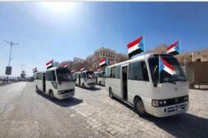 انطلاق مواكب المشاركين بمليونية التفويض من شبام إلى سيئون