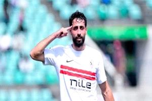 عدي الدباغ يمنح نادي الزمالك الأفضلية المبكرة أمام سيراميكا كليوباترا