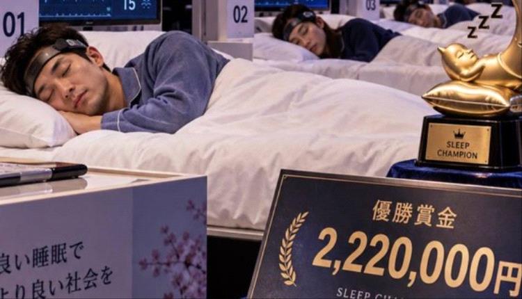 90 دقيقة من النوم قد تمنحك مليونيراً.. مسابقة غير مألوفة في اليابان 