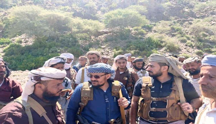مرجعية قبائل الصبيحة الشيخ شاهر يدعو للنفير العام لتعزيز جبهات القتال ضد الحوثيين