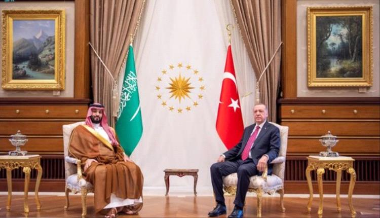 إردوغان يدين الهجمات الحوثية على السعودية خلال اتصال مع محمد بن سلمان