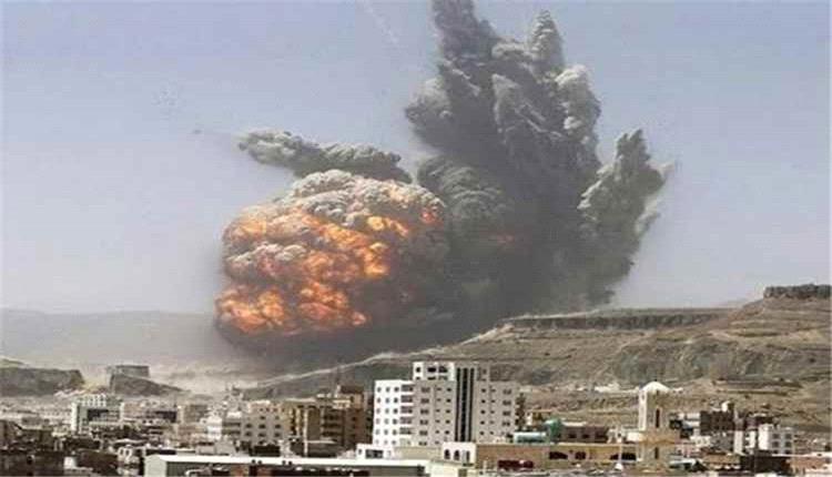 غارات جوية تستهدف مواقع لمليشيا الحوثي في جبل عطان غربي صنعاء