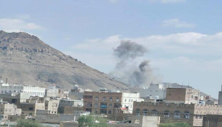 غارات جوية وانفجارات عنيفة تهز صنعاء وسط تحليق مكثف للطيران الحربي