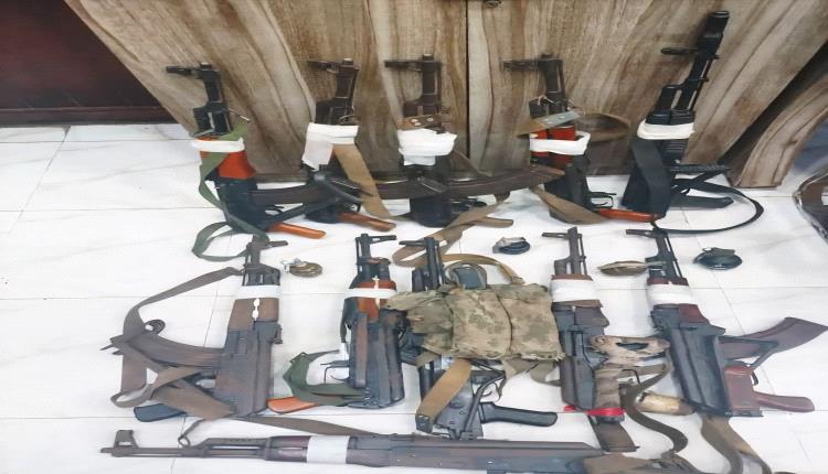 أمن عدن يلاحق مطلقي النار في الأعراس.. 11 محتجزا ومصادرة أسلحة وقنابل