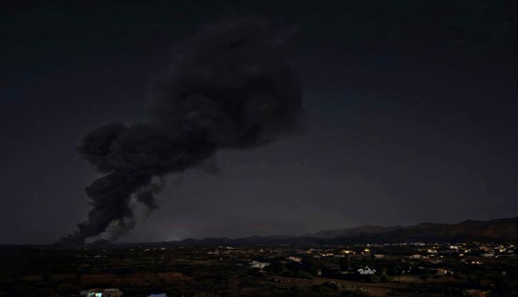 3 غارات جوية تستهدف مواقع الحوثيين في جبهة الفاخر بالضالع