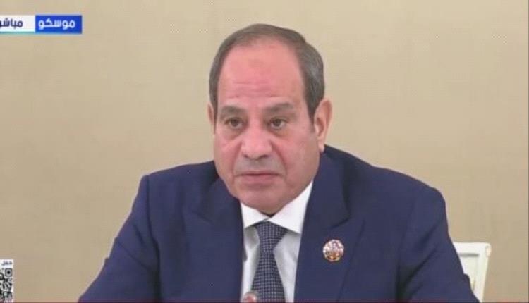 السيسي من الكرملين: حريصون على توطيد الشراكة الاستراتيجية مع روسيا