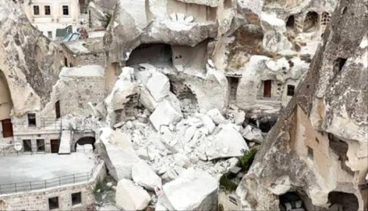 قتيلان ومصاب في انهيار صخري بموقع سياحي في كبادوكيا التركية
