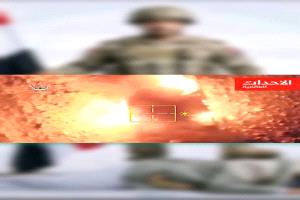 القوات العمالقة تدمر مركبة حوثية محملة بالذخائر في جبهة المضاربة بلحج