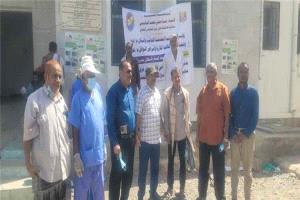 محافظ لحج يدعم حملة ميدانية لمكافحة الملاريا وحمى الضنك في المسيمير