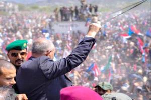 حشود الجنوب تجدد تمسكها بقضيتها الوطنية وتؤكد دعمها للقيادة السياسية