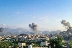 غارات جوية تستهدف مواقع للحوثيين في جبهات بمحافظة لحج