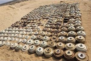 في إنجاز إنساني جديد.. "مسام" يطهر اليمن من 1200 لغم حوثي خلال 7 أيام