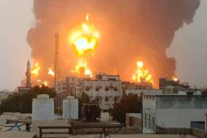 غارة إسرائيلية تستهدف شقة في منطقة الميناء غربي غزة