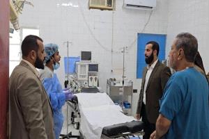 الرباش يتفقد مستشفى الشهيد عوض أحمد العام بمودية ويقف على مستوى الخدمات الصحية والتحديات القائمة
