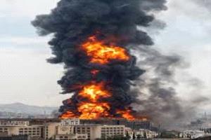 غارات جوية تستهدف منطقة رأس عيسى في الحديدة غربي اليمن