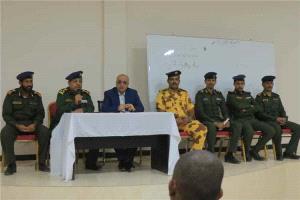 يس استئناف حضرموت يبحث مع طلاب كلية الشرطة دور الضبط القضائي في تحقيق العدالة