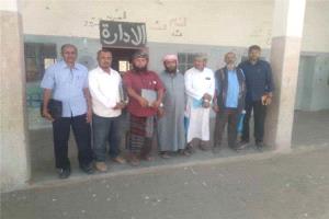 ### فريق التوجيه المحلي بتربية لودر يتفقد العملية التعليمية في مدرسة العبيدي