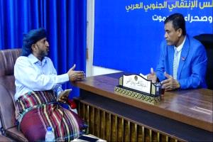 التميمي وباجري يناقشان تحضيرات مليونية 14 أكتوبر في سيئون
