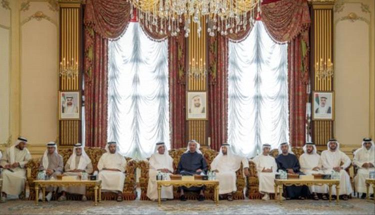 قيادة الإمارات تعزي محمد بن بطي آل حامد في وفاة زوجته