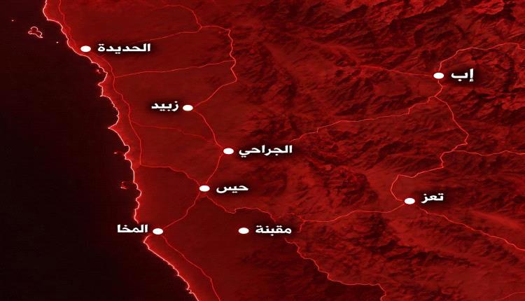 هجوم مضاد يعيد رسم خريطة المواجهات في الساحل الغربي وتعز