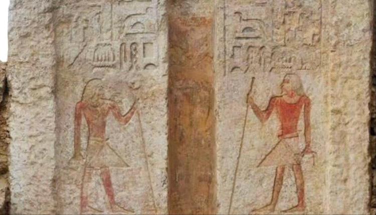 اكتشاف مقبرة مسؤول ملكي بارز من عصر الدولة القديمة في سقارة