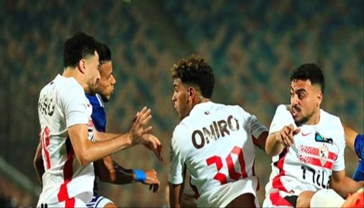 الزمالك يحسمها بثنائية أمام أبو قير ويتربع مؤقتًا على قمة الدوري