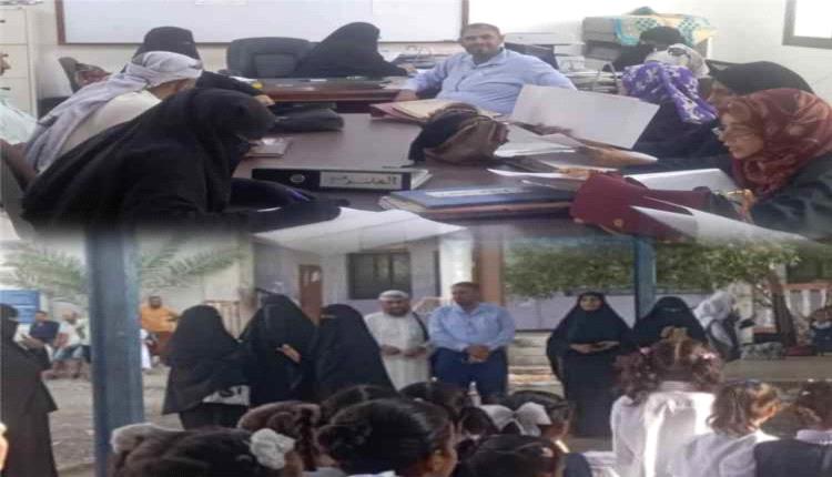 توجيه خور مكسر يتفقد سير الدراسة في مدرسة عبدالله خليفة