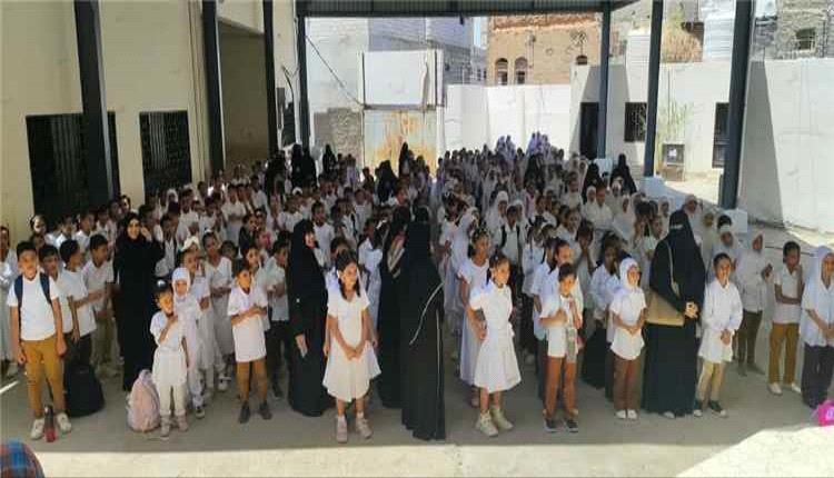 تحسين البيئة التعليمية بمدرسة ابن سيناء في التواهي