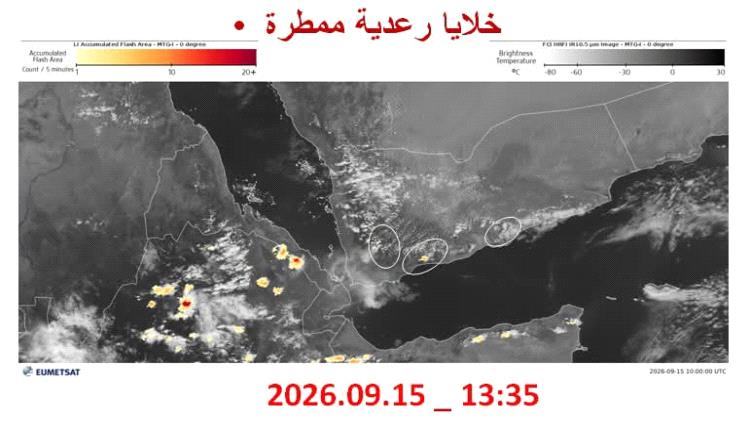 أمطار رعدية ورياح قوية تضرب محافظات جنوبية وتحذيرات من السيول واضطراب البحر