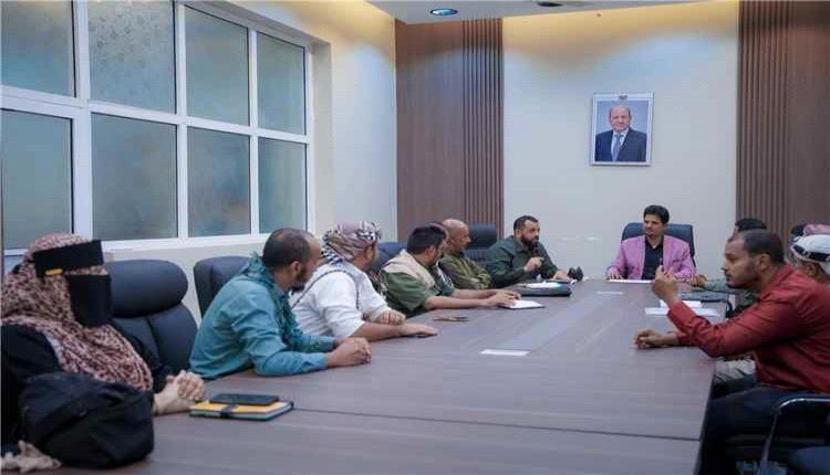 أبين.. لجنة المجلس التنسيقي التوافقي تستكمل ترتيبات اللقاءات التشاورية
