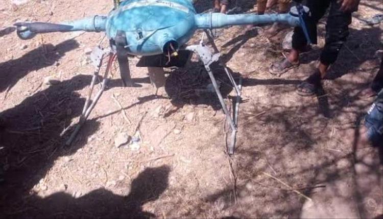 إسقاط طائرة مسيّرة حوثية في جبهة مريس بالضالع