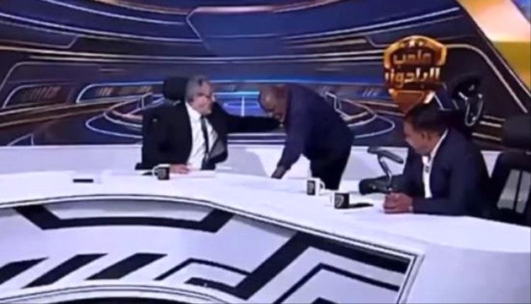 ربيع ياسين ينسحب من الاستوديو بعد مشادة مع أسامة حسن