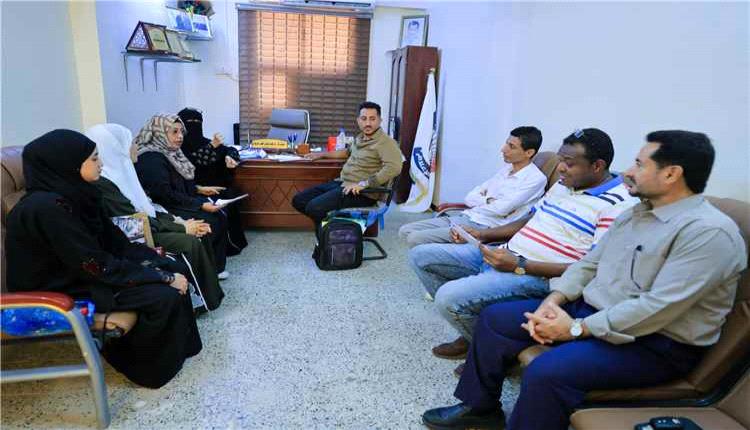 قسم العلاقات العامة بإعلام جامعة عدن يبحث ترتيبات العام الدراسي الجديد