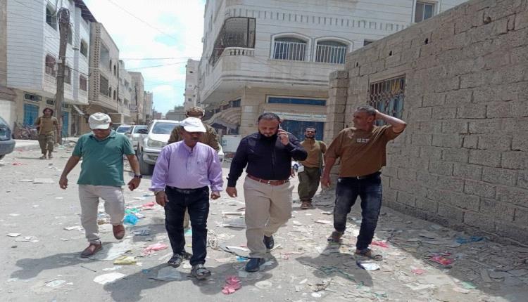 مدير عام المنصورة يتفقد أعمال السفلتة والتسوية في عدد من شوارع المديرية
