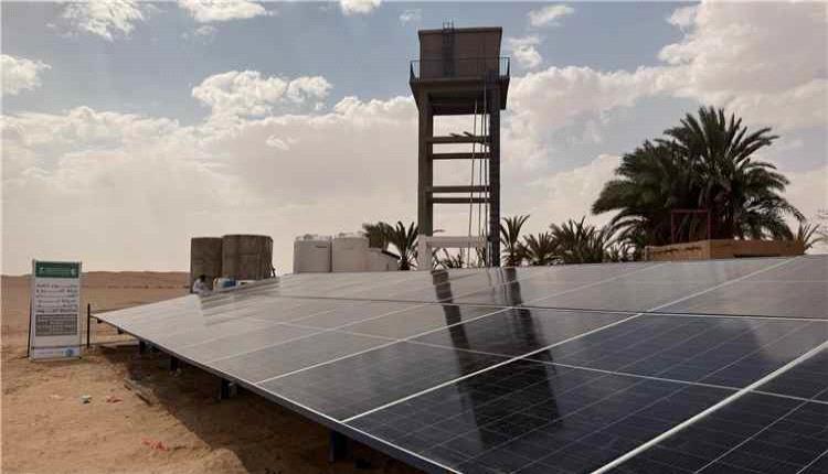 استمرار مشروع تطوير شبكة مياه الحرج وهمّام في الجوف بدعم سعودي