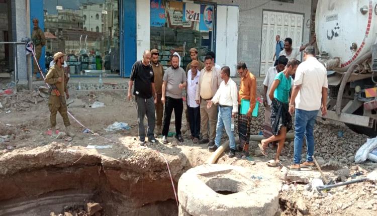 مدير عام المنصورة يتابع استكمال الخدمات في شارع الثلاثين