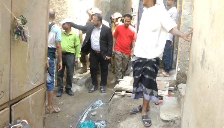 مدير عام المنصورة يتفقد بلوك 5 ويوجّه بمعالجة مشكلات الصرف الصحي