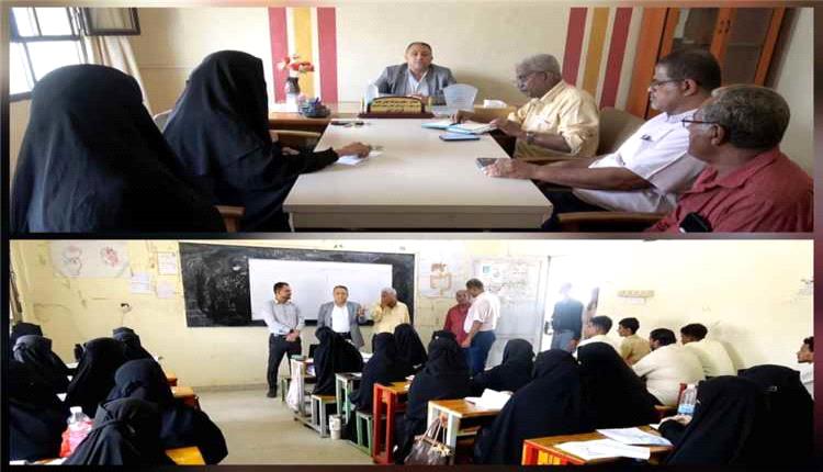 نائب محافظ أبين يوجه بتخفيف الرسوم الدراسية في معهد أمين ناشر