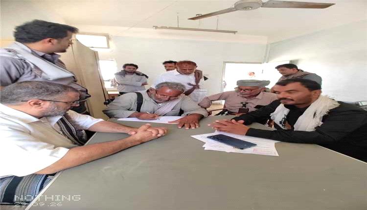 تسليم مهام إدارة فرع هيئة الأراضي بمديرية ميفعة في شبوة
