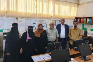 كلية الطب بجامعة عدن تدشن أول اختبار معياري لطلاب المستوى الرابع