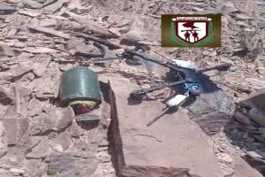 دفاع شبوة تسقط مسيّرة حوثية انتحارية قبل بلوغ هدفها