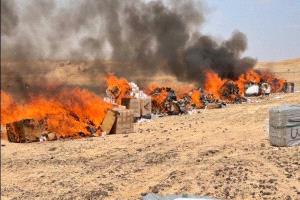المهرة تتلف أكثر من خمسة ملايين كبسولة مخدرة في الغيضة