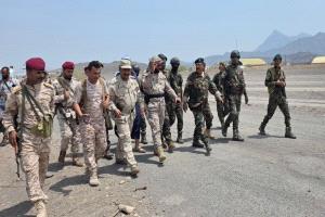 القائد الجهوري يطلع على جاهزية وحدات الاحتياط في المحور الثاني مشاة ومحور العند 