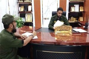 مدير أمن لحج يوجّه بإعداد خطة لحماية مخيمات النازحين