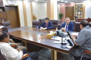 مدير أمن عدن يبحث مع مسؤول بالسفارة الروسية ترتيبات تأمين اقتراع المواطنين الروس