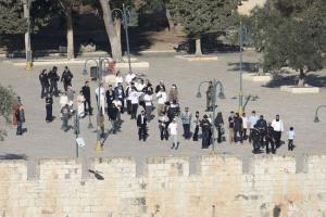 أوقاف القدس: 1222 مستوطناً اقتحموا المسجد الأقصى بحماية الشرطة الإسرائيلية