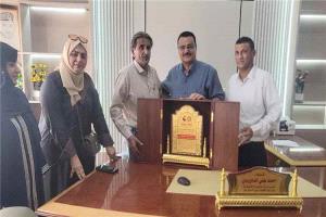 تكريم مدير البريقة تقديرًا لدعمه قطاع التعليم في المنصورة