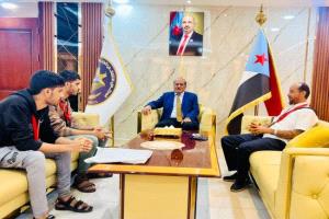 هرهرة يدعم الطالب ماجد ويؤكد أن المتفوقين ركيزة مستقبل الجنوب