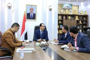 البكري يبحث احتياجات القطاع الرياضي والشبابي في ساحل حضرموت