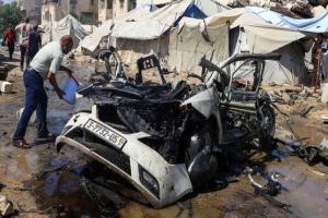 غارة إسرائيلية تستهدف مركبة في غزة وتوقع قتيلين